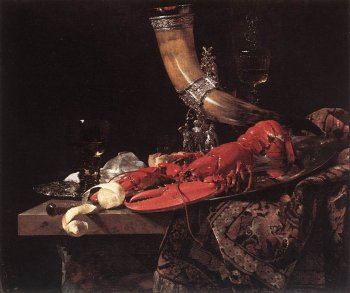Drinking horn painting -Willem Kalf