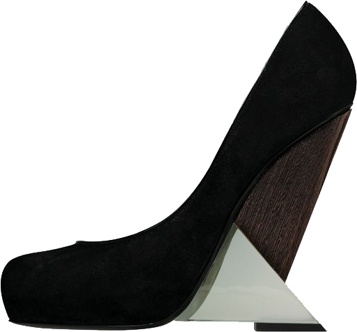 shoe with Architectural Heel shoe with Architectural Heel