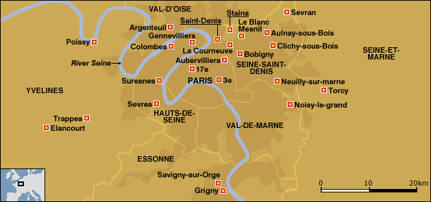 France Riots Map2