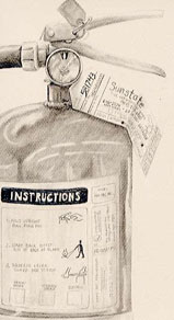 fire extinguisher